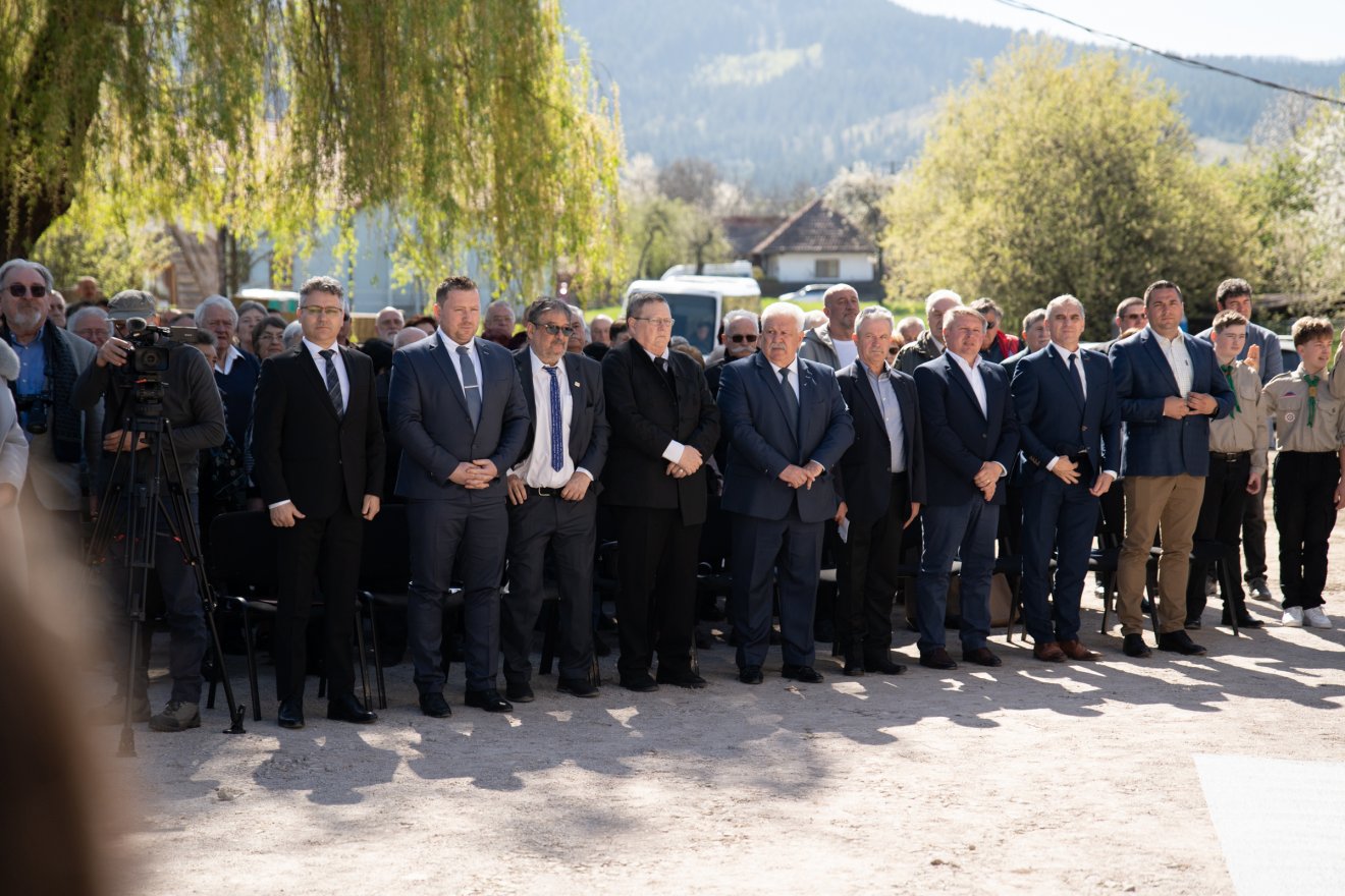 Ragyogó időben került sor az avatóra •  Fotó: Tuchiluș Alex