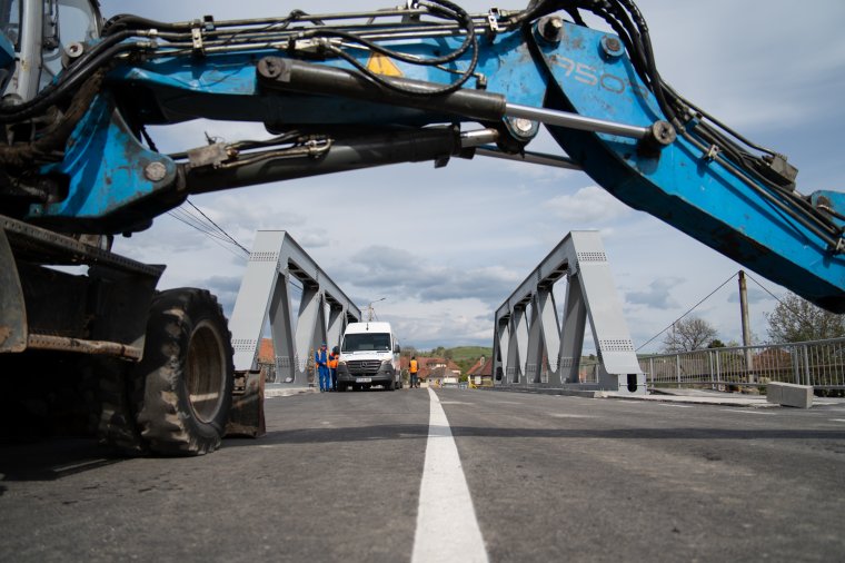 Készen áll a vargyasi híd a forgalomra