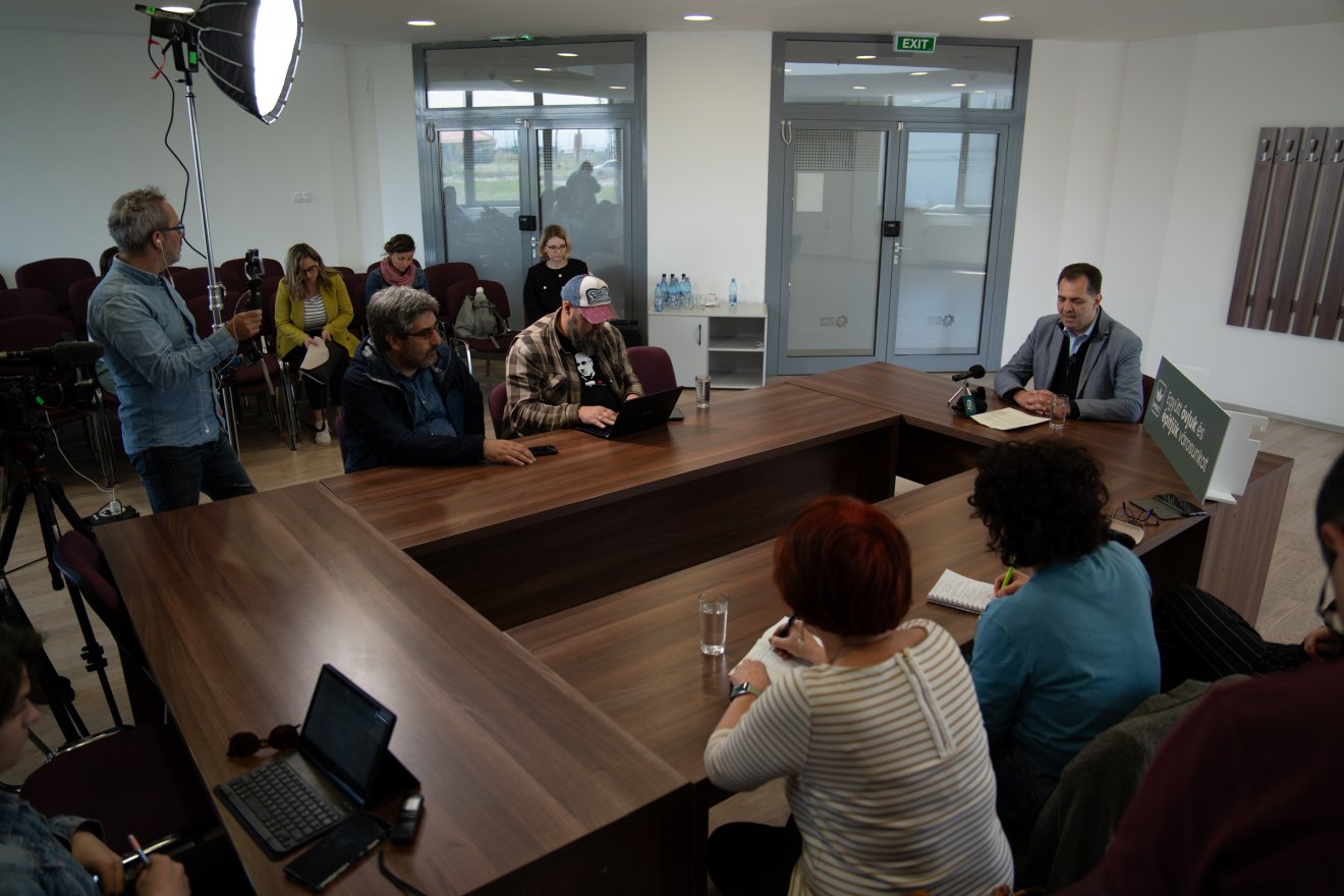 Hoszútávú célok még bőven akadnak a tarsolyában az ötödik mandátumáért induló Antal Árpádnak •  Fotó: Tuchiluș Alex