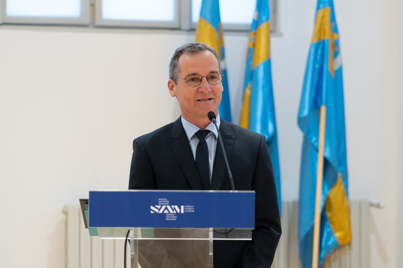 Az igazgató szerint a székely népnek emlékőrzést, a román nemzetnek megismerést biztosít az intézmény •  Fotó: Farkas Orsolya