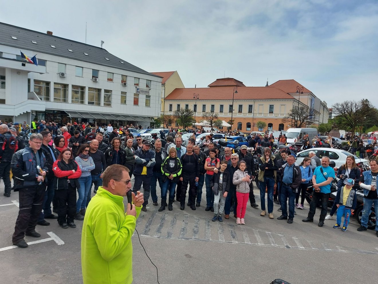 Előadásokra, beszélgetésekre is sor került az elmúlt években a motoros megmozdulás részeként •  Fotó: Szánthó Zoltán