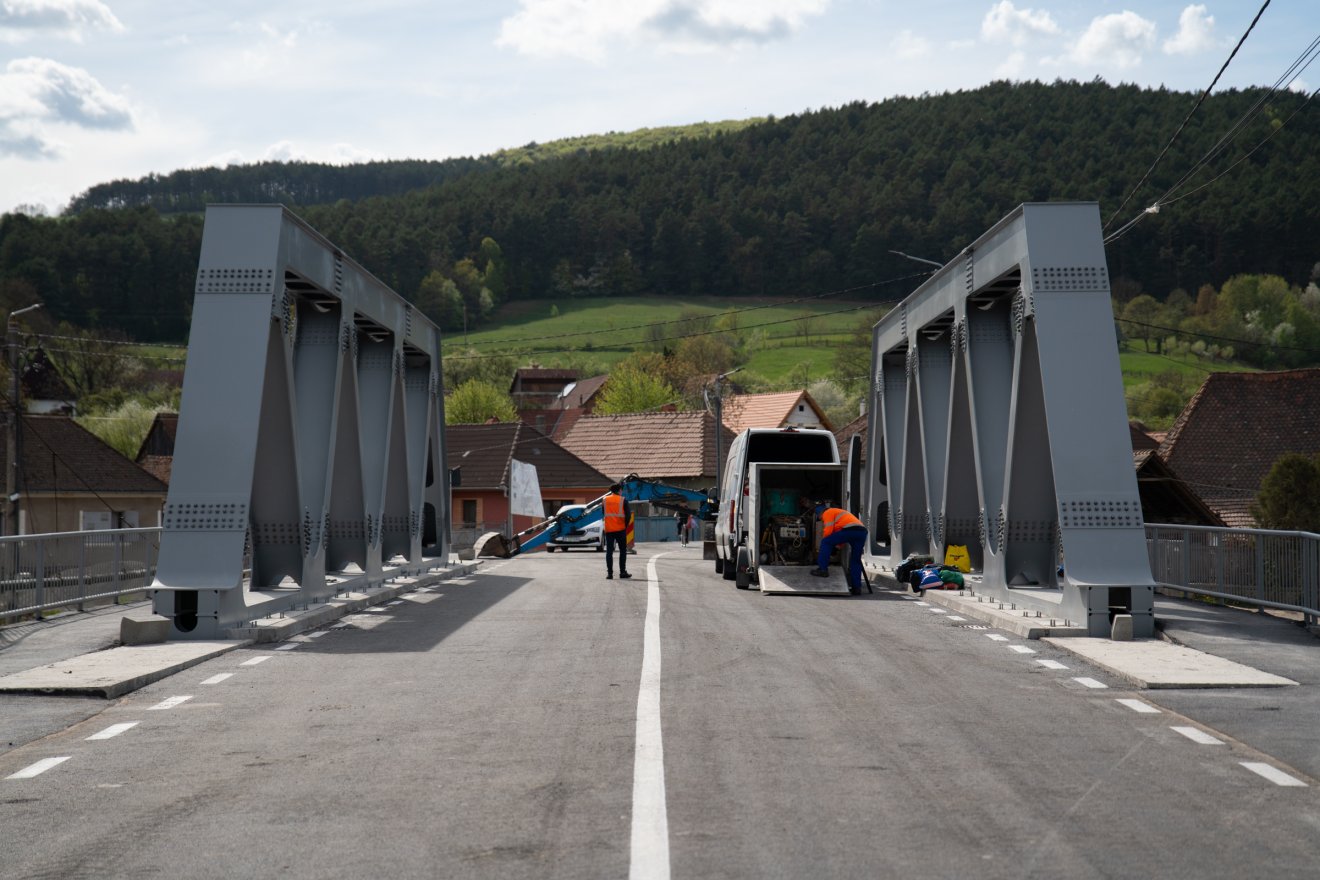 Tavaly az új hidat is átadták Vargyason •  Fotó: Tuchiluș Alex