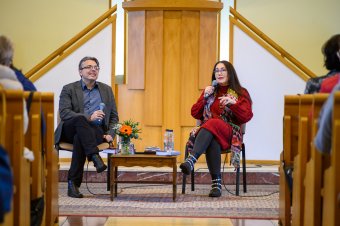 Tavasszal tudnak leginkább dolgozni – vallotta be Dragomán György és Szabó T. Anna Sepsiszentgyörgyön