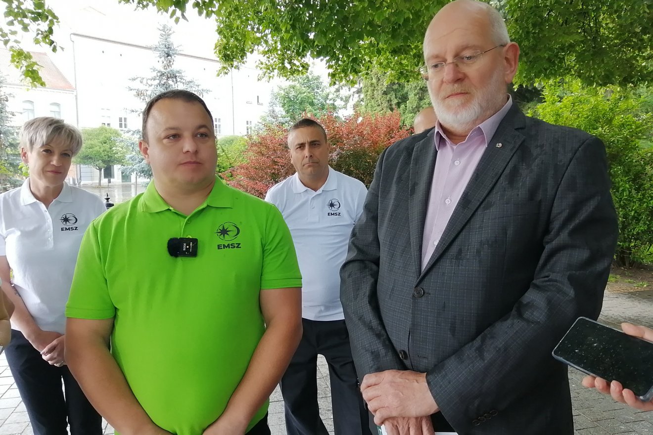 Zakariás Zoltán EMSZ-elnök: nem tesz jót egy önkormányzatnak sem, ha bekövesedik oda egy adott politikai struktúra, kell a frissítés. •  Fotó: Bodor Tünde
