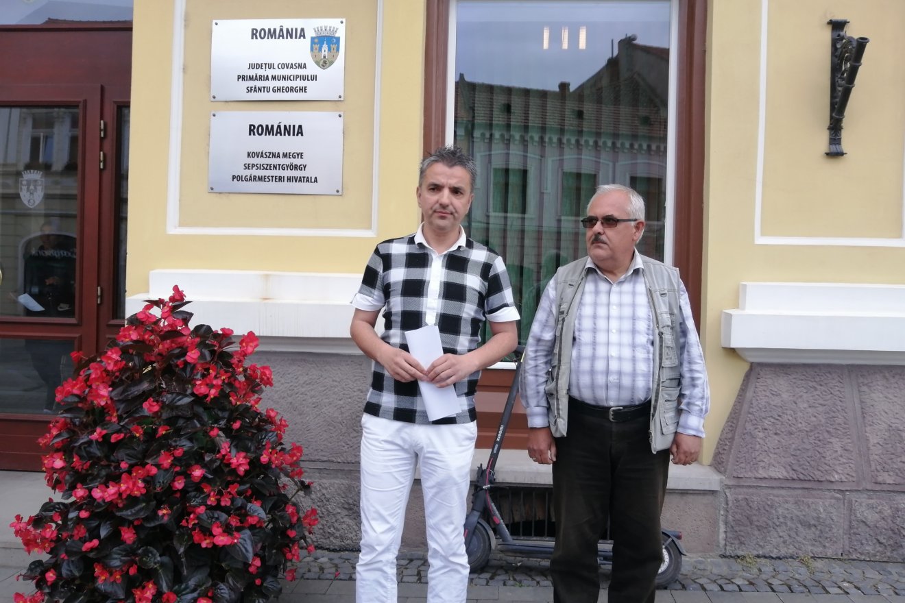 Erőss Bulcsú és Miklós András •  Fotó: Bodor Tünde