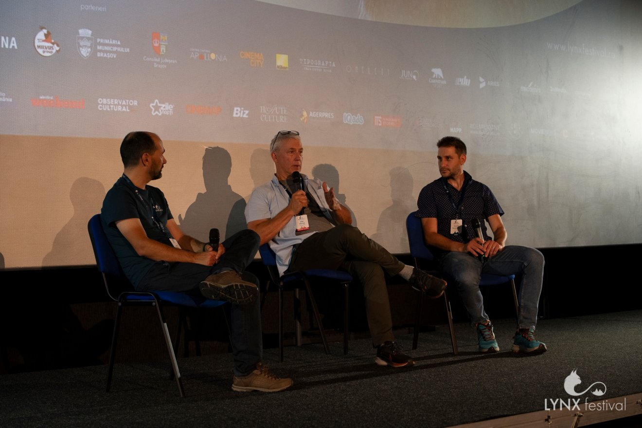 John Murray a Lynx természetfotó- és természetflm fesztivál meghívottjaként •  Fotó: Lynx Festival/Facebook