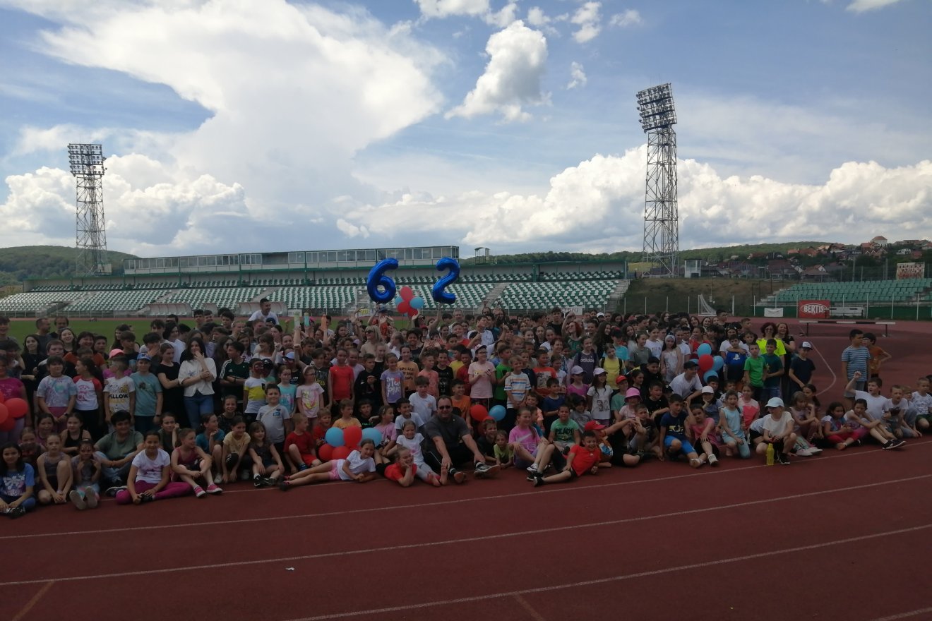 Ennyien vettek részt a nagy futásban. •  Fotó: Bodor Tünde