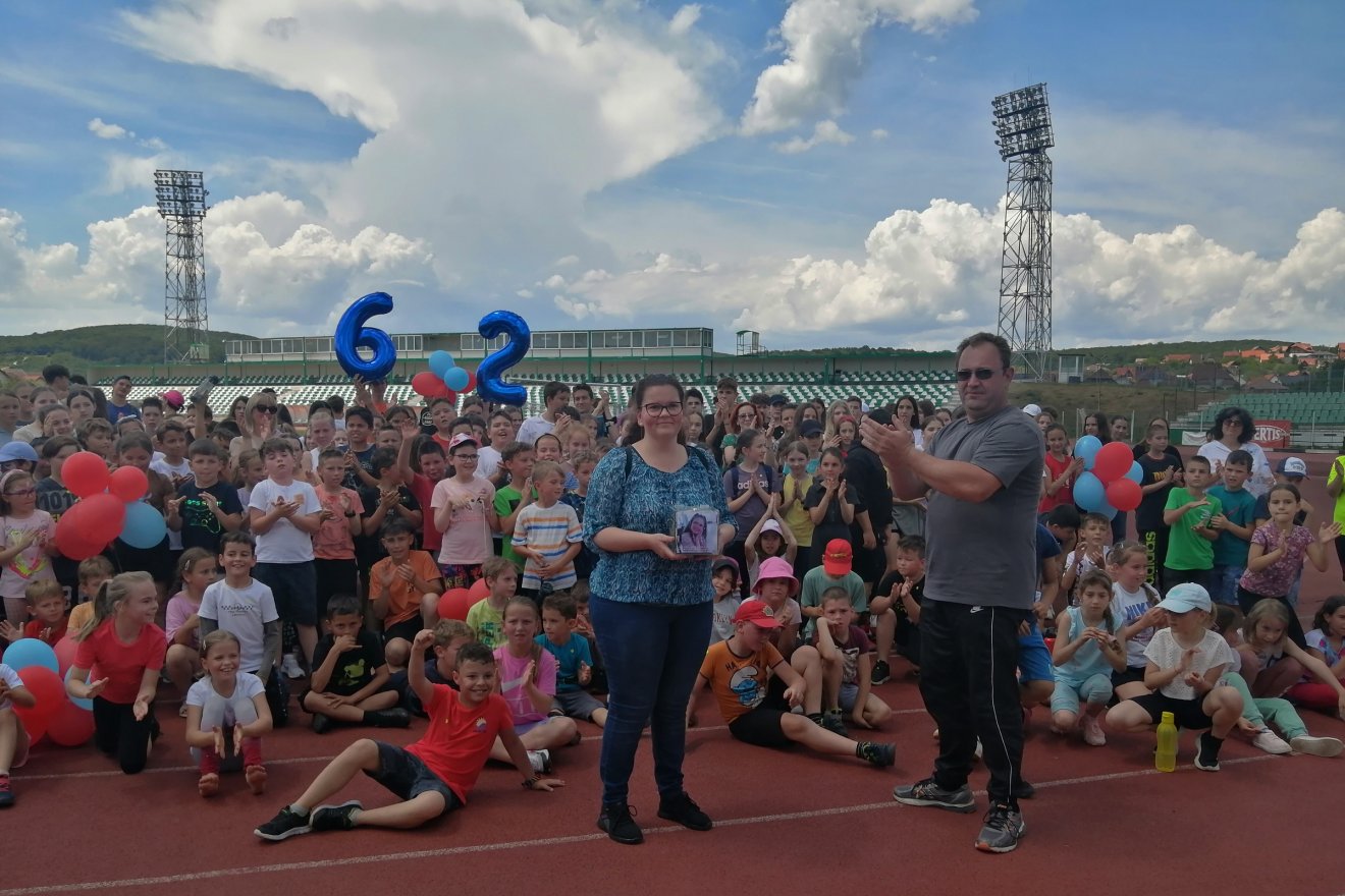 Szé summa gyűlt össze az akció végére •  Fotó: Bodor Tünde