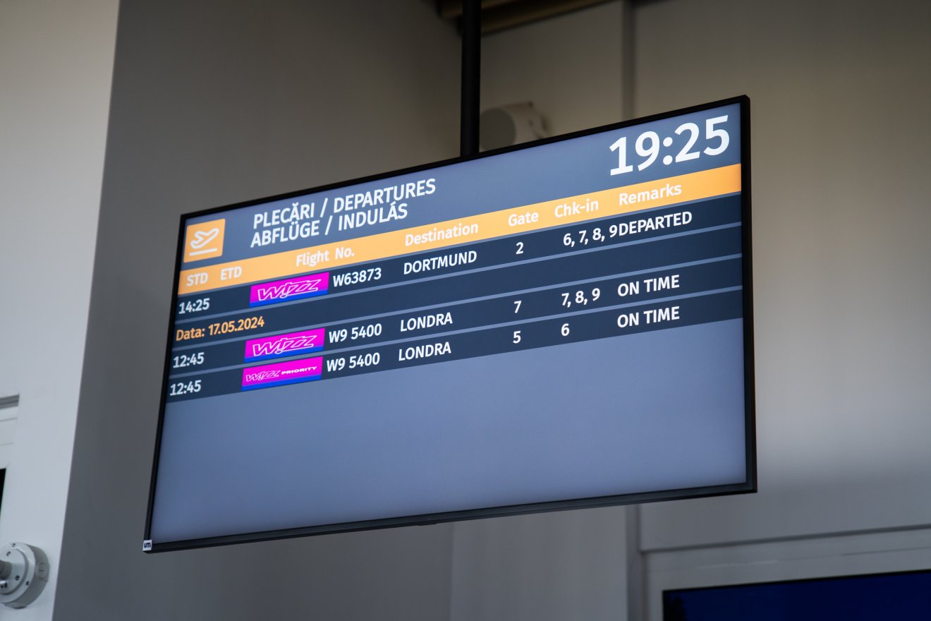 A Wizz Air járataira lehet csak jegyet váltani január 11-től •  Fotó: Tuchiluș Alex