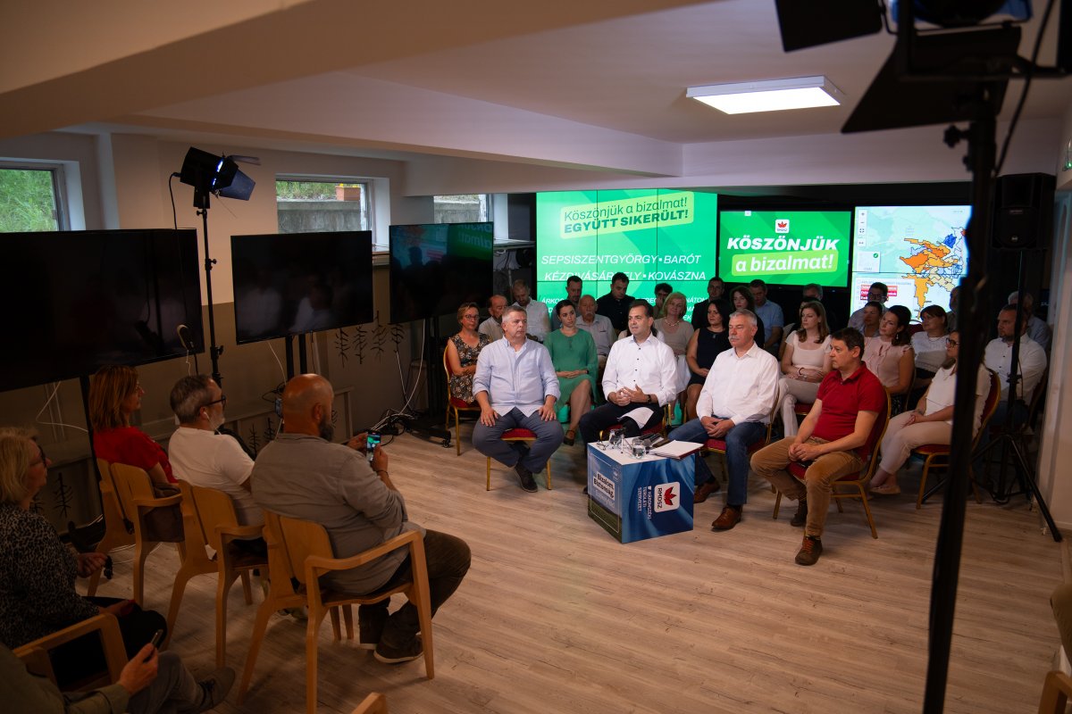 Az értékelőn a hivatalos részeredménye fényében nyilatkoztak &bullet;  Fotó: Tuchiluș Alex