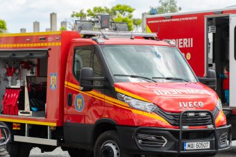 Kisteherautó hajtott egy személygépkocsiba Madéfalván