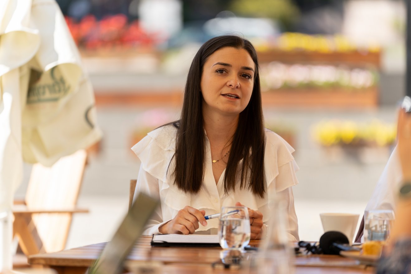 Damian Diana az idei Őszi vásárról mesélt •  Fotó: Tuchiluș Alex
