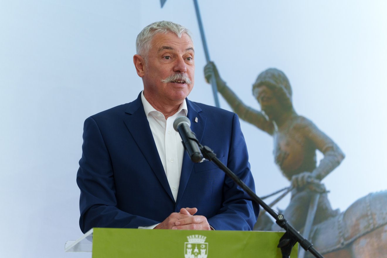 Tamás Sándor szerint az összhang megteremtése eredményezheti a nagy dolgok megvalósulását •  Fotó: Tuchiluș Alex