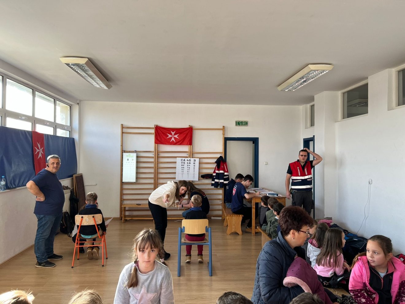 A sepsiszentgyörgyi Máltai Szeretetszolgálat munkatársai idén ezer gyermekhez látogatnak el •  Fotó: Máltai Szeretetszolgálat Sepsiszentgyörgy/Facebook