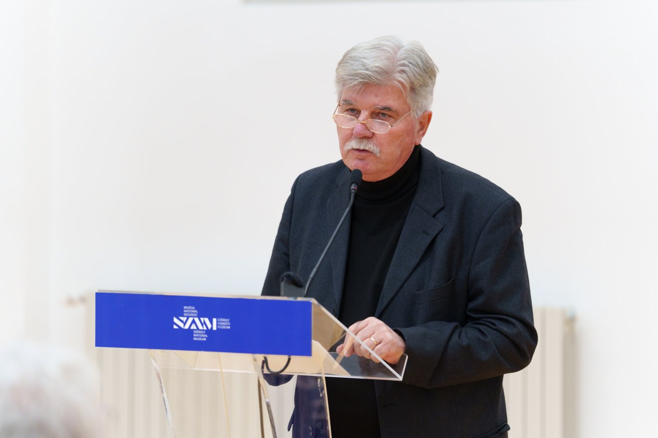 Beke Mihály András első beosztott konzul: akinek nincs múltja, annak jövője sincs, a múzeum tehát a jövő záloga is •  Fotó: Tuchiluș Alex