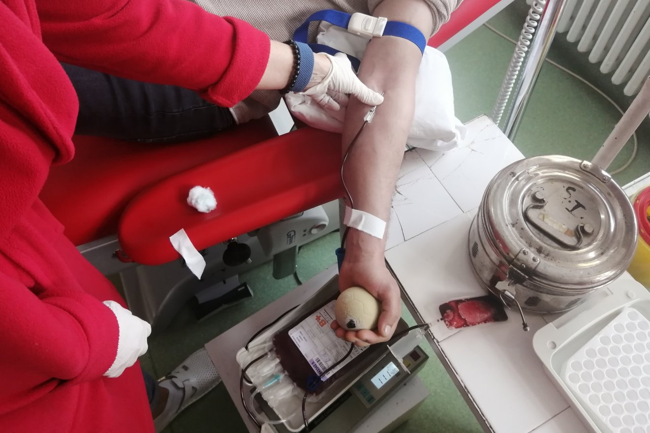 Nagy az igény a vérre, sok a beteg •  Fotó: Bodor Tünde