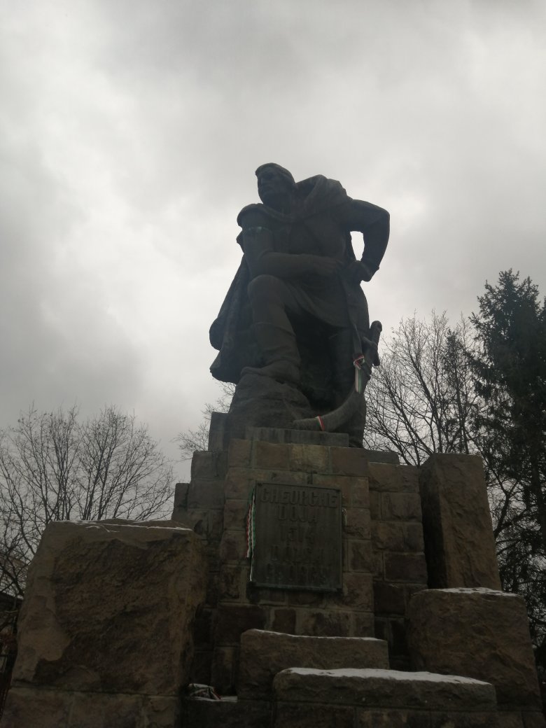 A dálnoki Dózsa-szobor, Szobotka András alkotása •  Fotó: Bodor Tünde