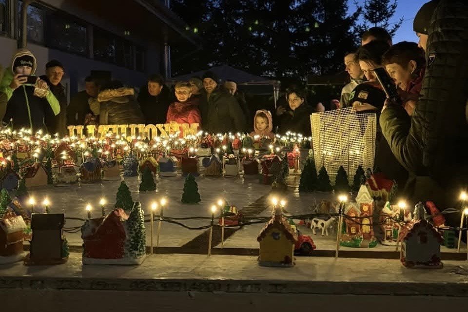Advent negyedik vasárnapján mutatták be a makettet •  Fotó: Demeter Norbert