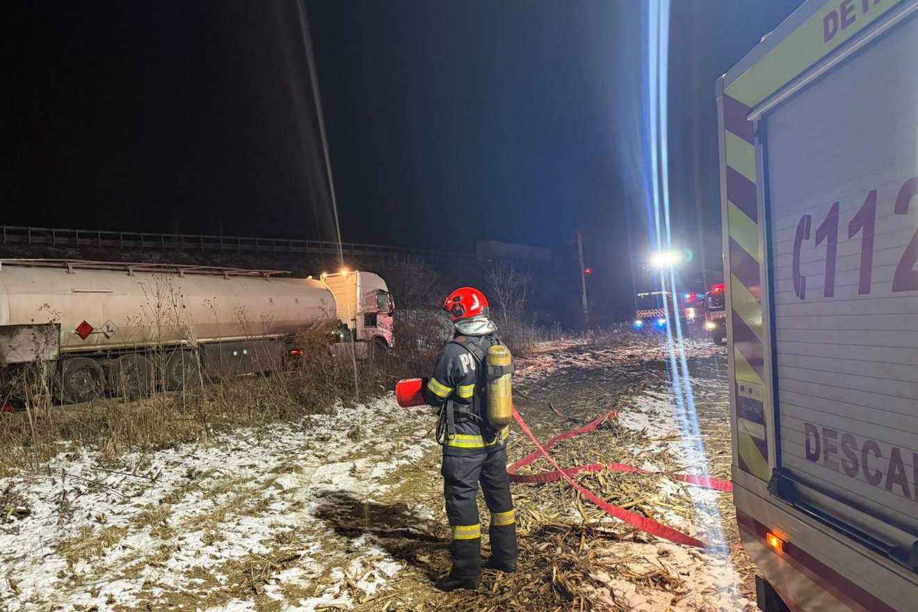 •  Fotó: Maros Megyei Tűzoltóság