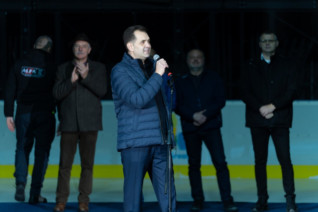 Sepsiszentgyörgy polgármestere, Antal Árpád a jövőről is beszélt •  Fotó: Tuchiluș Alex