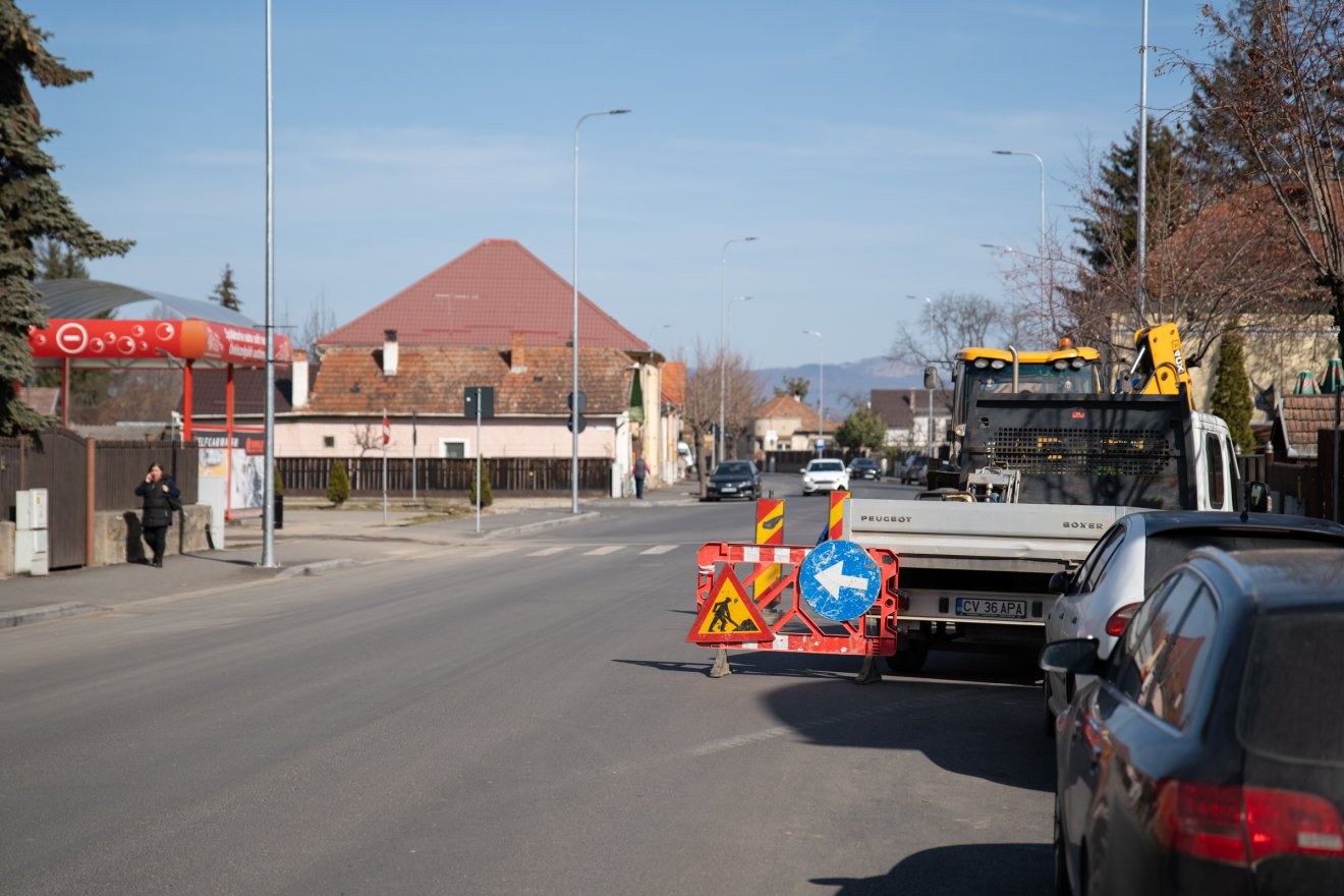A Csíki utca – hosszas vajúdás után jutottak idáig •  Fotó: Tuchiluș Alex