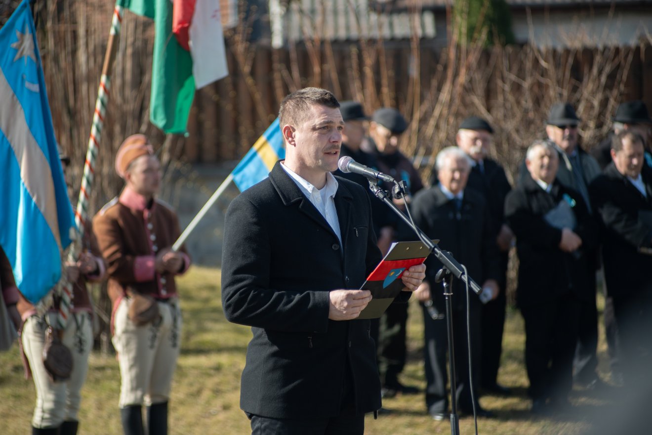Beke István: Büszke vagyok őseinkre és mindent megteszek, megteszünk, hogy ránk is így emlékezzenek utódaink! •  Fotó: Tuchiluș Alex