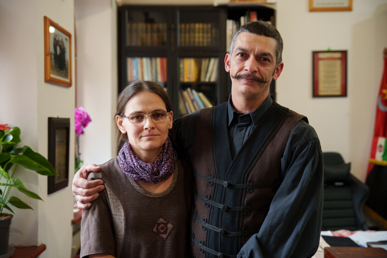 A tiszteletes házaspár: Iszlai Kamill és Júlia •  Fotó: Tuchiluș Alex