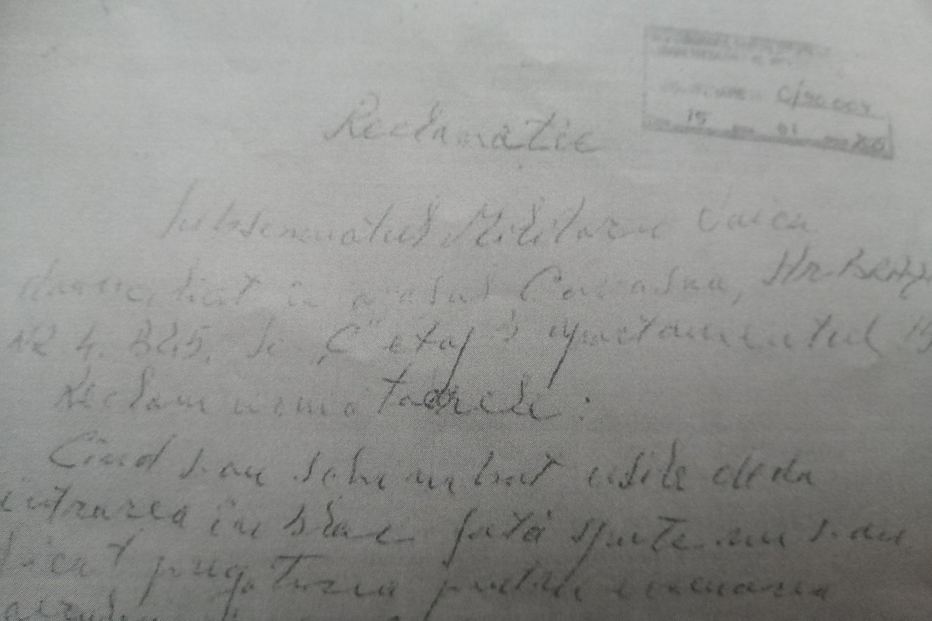 A reklamáció, amely elindította  a lavinát •  Fotó: Bodor Tünde