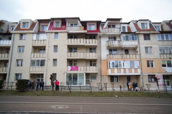 Megnyugodtak a kedélyek: újra van gáz a kovásznai tömbházban