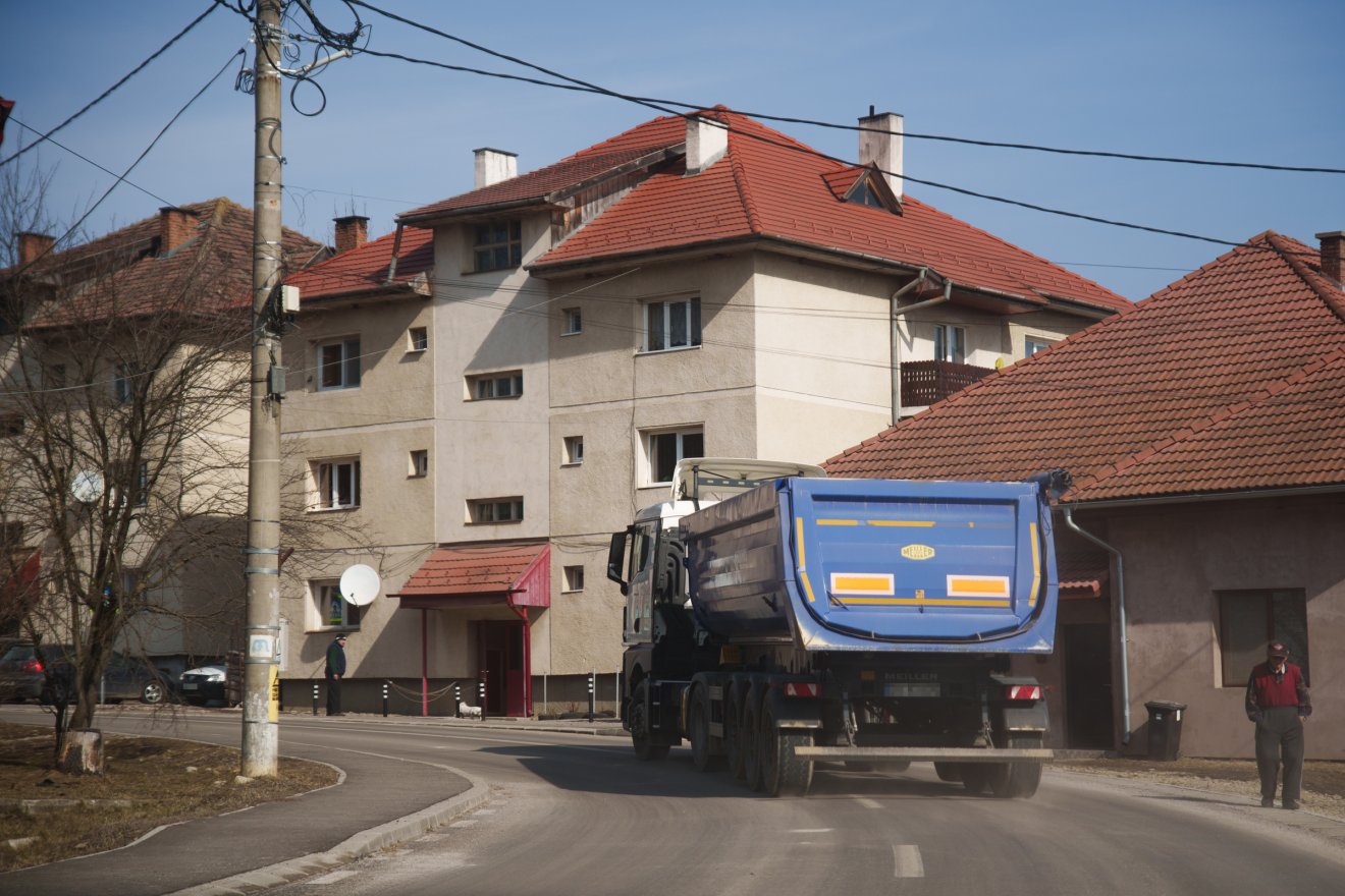 A munka befejezése után Málnásfürdő visszakaphatja a csendjét •  Fotó: Tuchiluș Alex