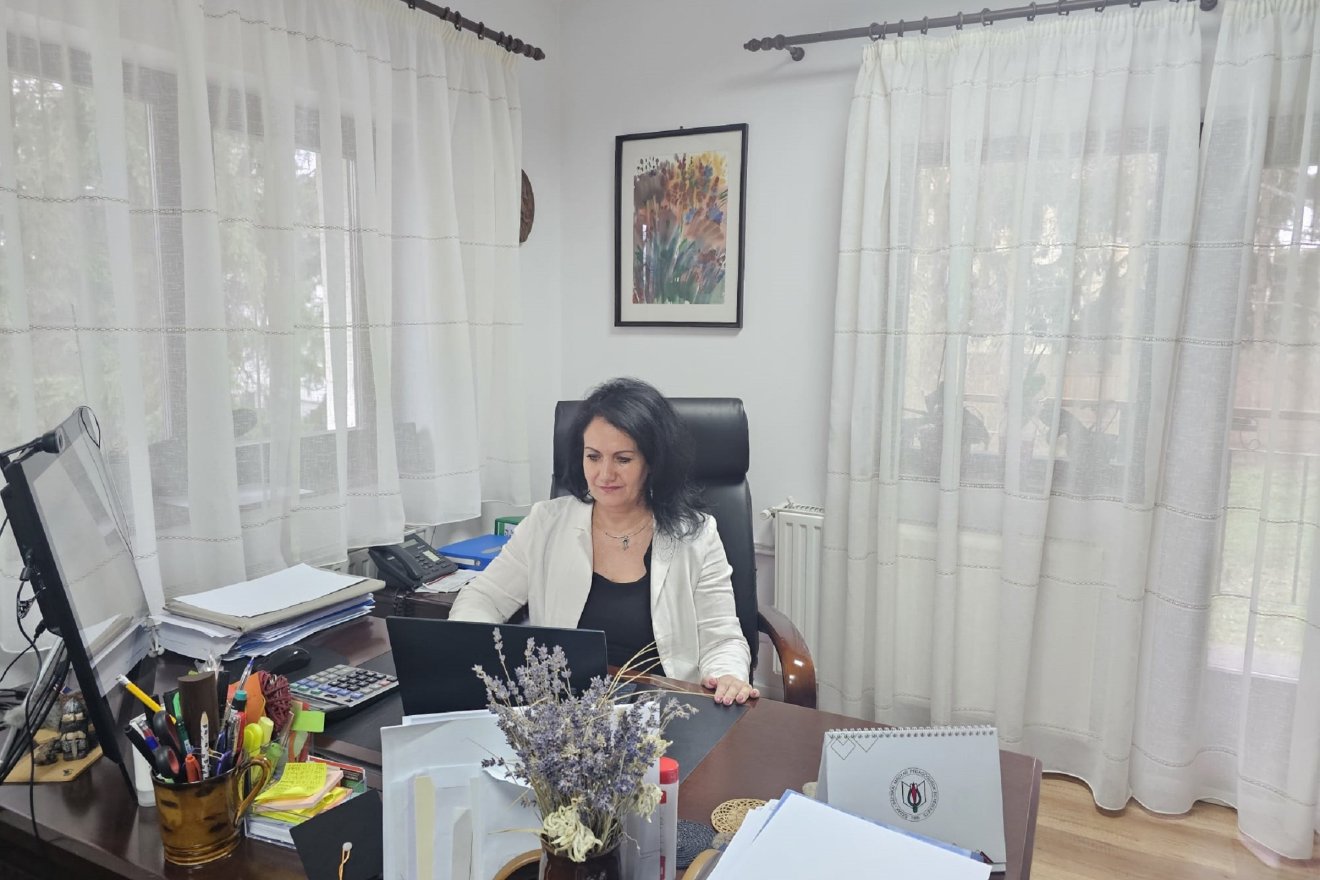 Barabás Andrea, a Kovásznai megyei Pedagógusok Házának igazgatója •  Fotó: Pedagógusok Háza
