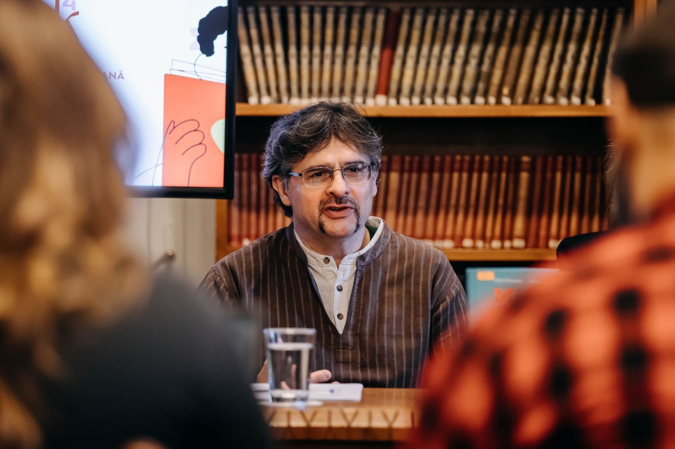 Szonda Szabolcs: azért dolgozunk, hogy az olvasás része legyen a mindennapoknak •  Fotó: Csulak Zoltán
