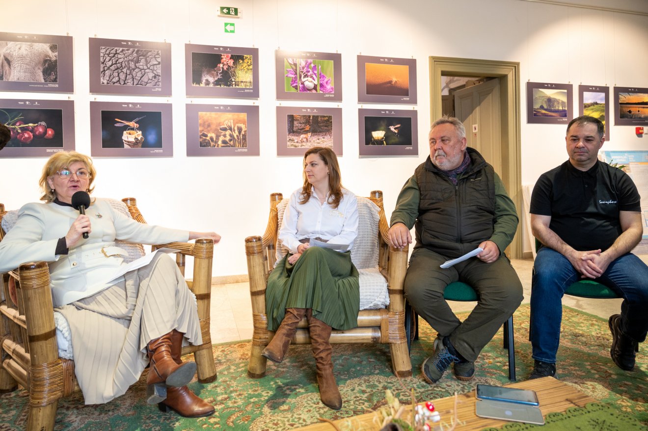 A Székely Vágta szervezéséért felelős csapat: Sztakics Éva, Magyarósi Imola, Demeter János, Dancs Zsolt •  Fotó: Vargyasi Levente