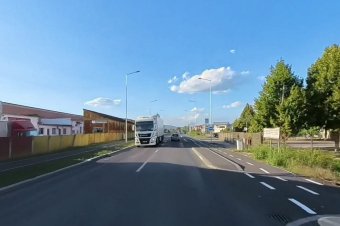 Elterelik a városon áthaladó teherforgalmat Sepsiszentgyörgyről