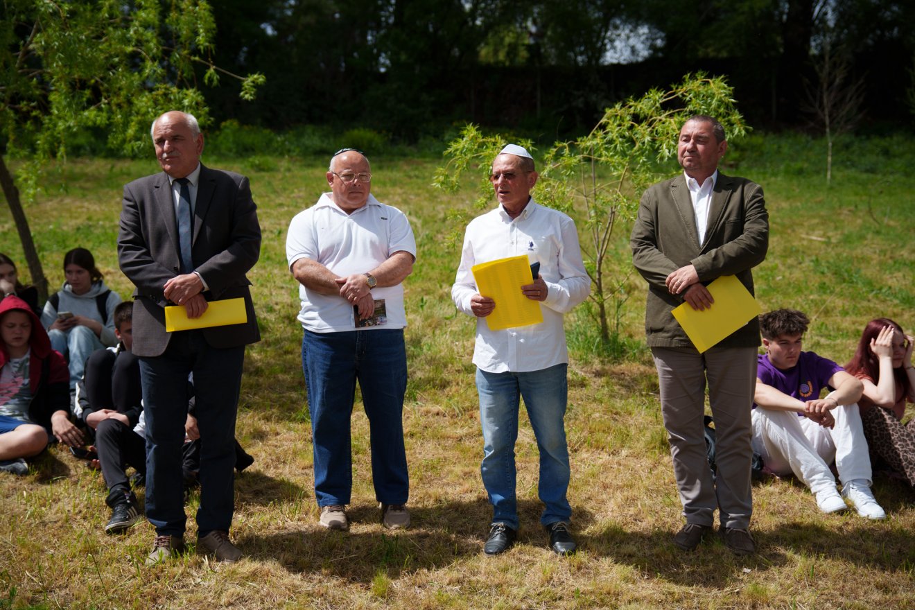 A holokauszt tanulságait hangsúlyozták a megszólalók •  Fotó: Tuchiluș Alex