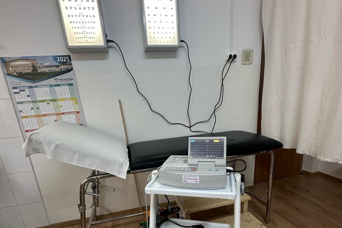 Új eszközökkel vizsgálják a betegeket •  Fotó: Máthé Katalin archívuma