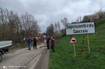 Falutakarítás Illyefalva községben