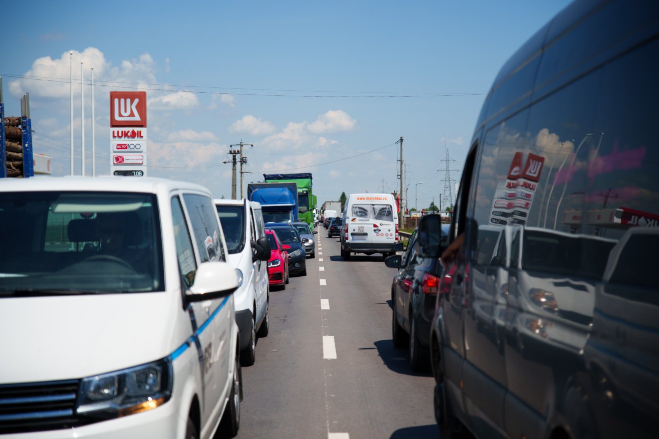 Nagy forgalom, nagy bevétel? •  Fotó: Tuchiluș Alex