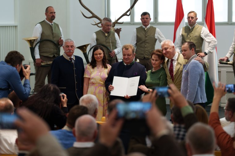 A magyar állam elismerésében részesült Sárkány Árpád