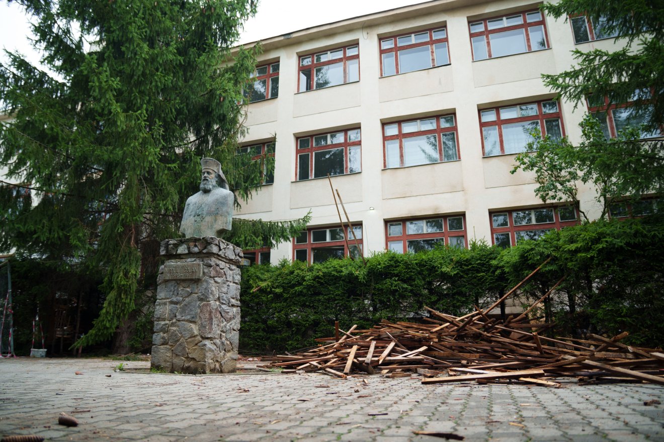 A Nicolae Colan Általános Iskolánál is átadták a munkaterületet