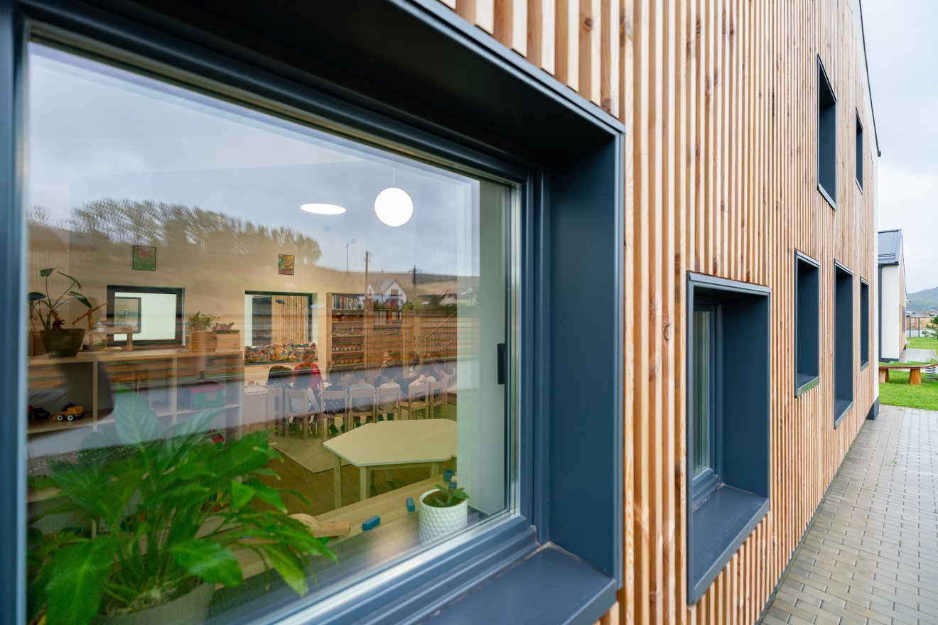 A frissen átadott Borvíz utcai óvoda •  Fotó: Sepsiszentgyörgyi önkormányzat