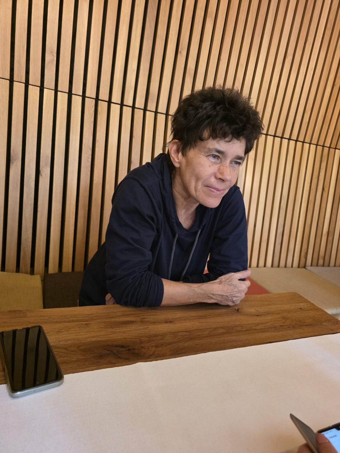 Gyarmathy Éva: a gyerekeknél a komplex fejlesztésnek a mozgásból kell kiindulnia és ehhez kapcsoljuk hozzá a többi területet, például a beszédet •  Fotó: Barabás Andrea