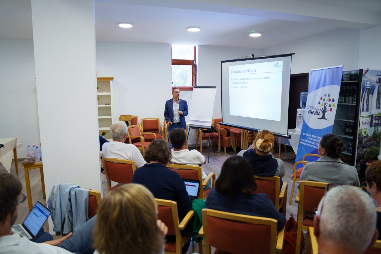 A projektpartnerek öt országból gyűltek össze egy pótolhatatlan személyes beszélgetésre •  Fotó: Tuchiluș Alex