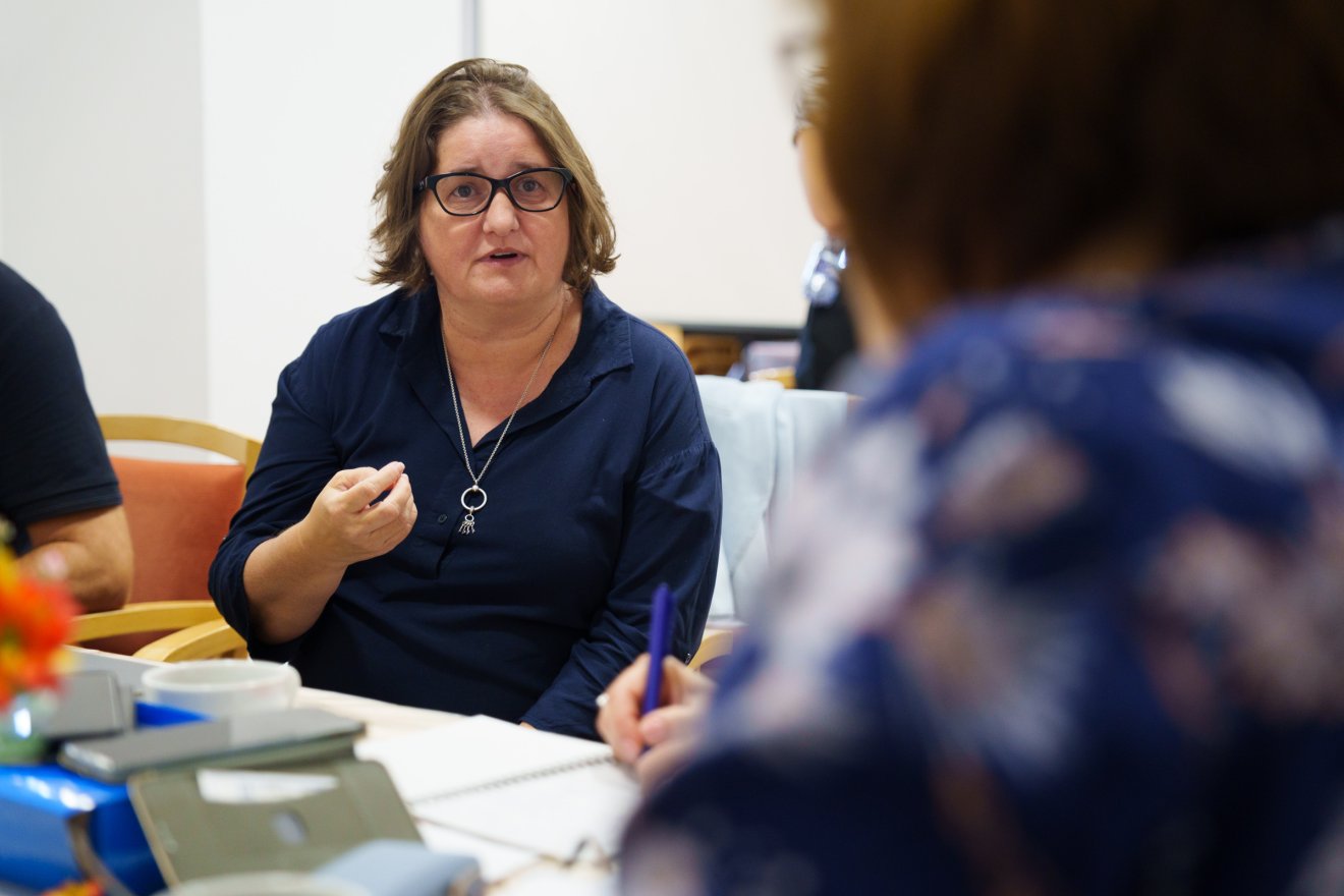 Ádám Szilvia, a projekt szakmai vezetője •  Fotó: Tuchiluș Alex