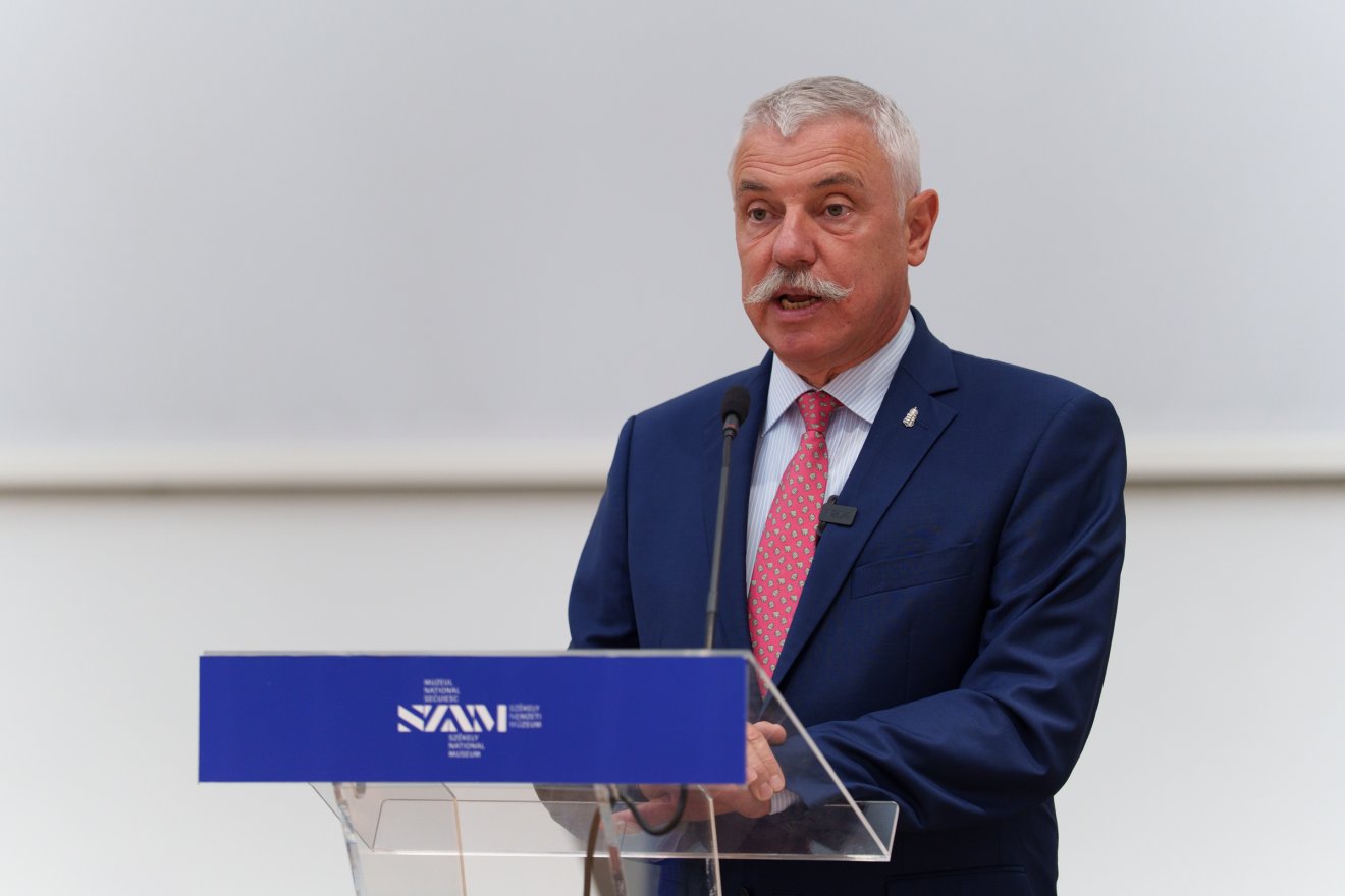 Tamás Sándor, Kovászna Megye Tanácsának elnöke: ez a múzeum a székely nemzet közös kincse •  Fotó: Tuchiluș Alex