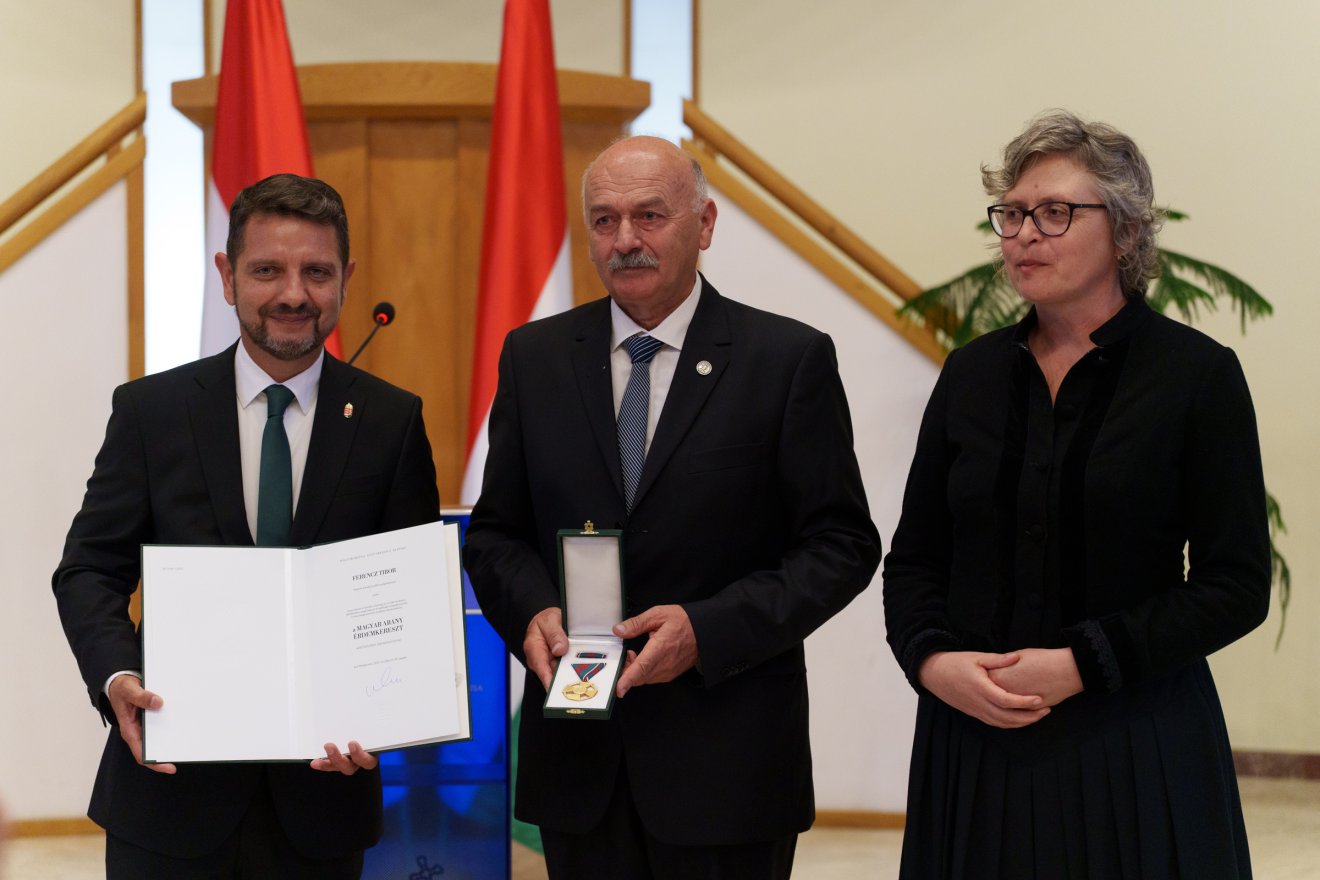 Ferencz Tibor, Szépvíz község korábbi polgármestere •  Fotó: Tuchiluș Alex