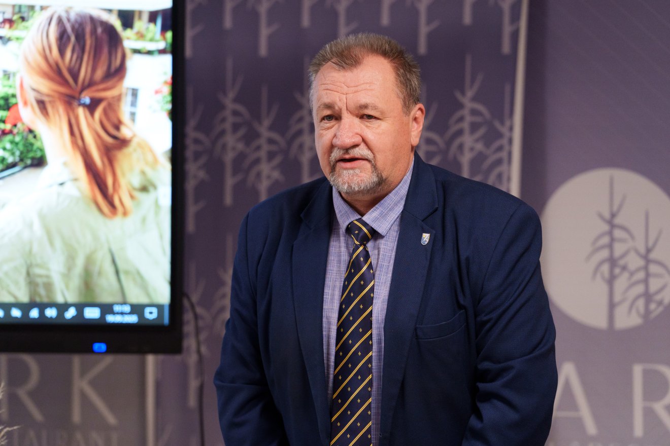 Szekeres Attila, a SZMÚE külkapcsolati megbízottja megelőlegezte, hogy a téma élénk érdeklődést vált ki • Fotó: Tuchiluș Alex