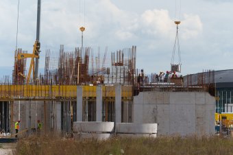 Jókorát nőtt az építőipar teljesítménye a tavalyihoz képest