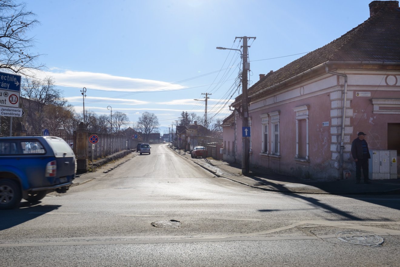 A Cigaretta utca felújítása is esedékes lesz jövőtől •  Fotó: Sepsiszentgyörgyi önkormányzat