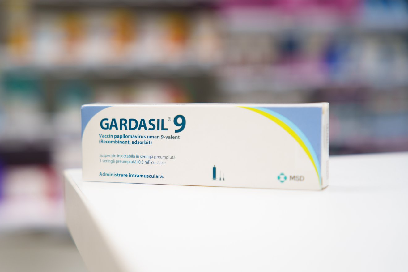 A Gardasil 9 a HPV 9 típusa által okozott megbetegedések ellen véd •  Fotó: Tuchiluș Alex
